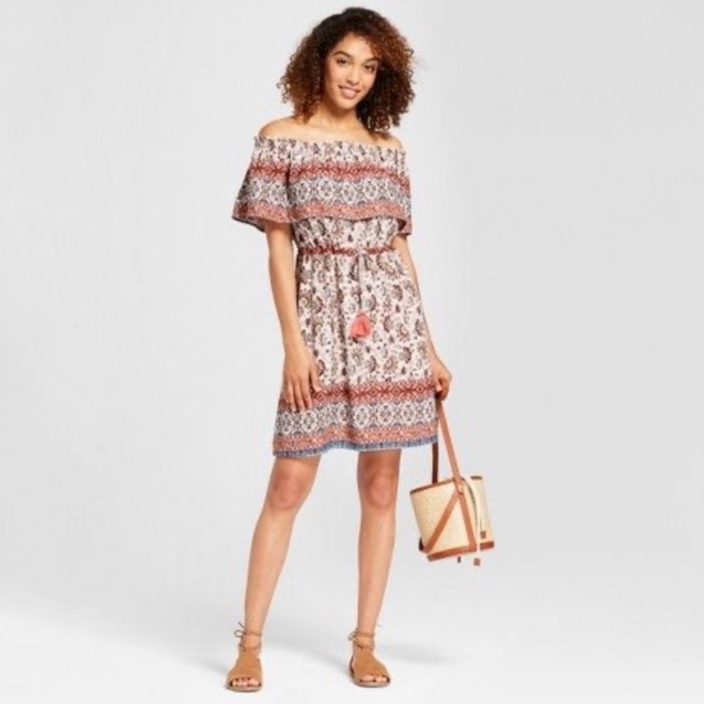 Knox Rose off the shoulder dress